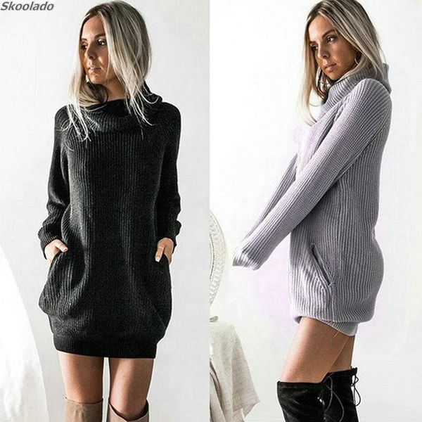 winter women sweater long knitting shirt lady good dresses casual loose fashion european warm clothes, Black;gray
winter women sweater long knitting shirt lady good dresses casual loose fashion european warm clothes, Black;gray