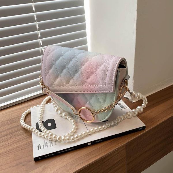 evening bags small bag female 2021 summer trend gradient color fashion rhombus messenger net red pearl chain saddle
evening bags small bag female 2021 summer trend gradient color fashion rhombus messenger net red pearl chain saddle