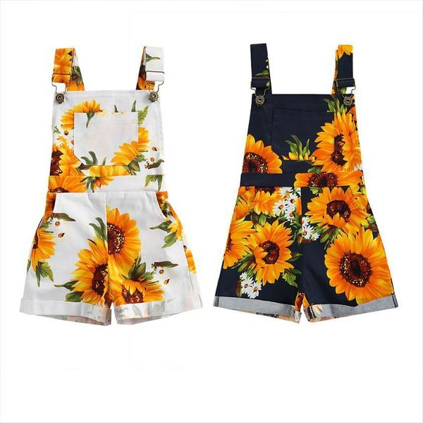 2 7years kids girls overalls summer baby backless playsuits sunflower print suspender shorts with pockets children outfits, Blue
2 7years kids girls overalls summer baby backless playsuits sunflower print suspender shorts with pockets children outfits, Blue
