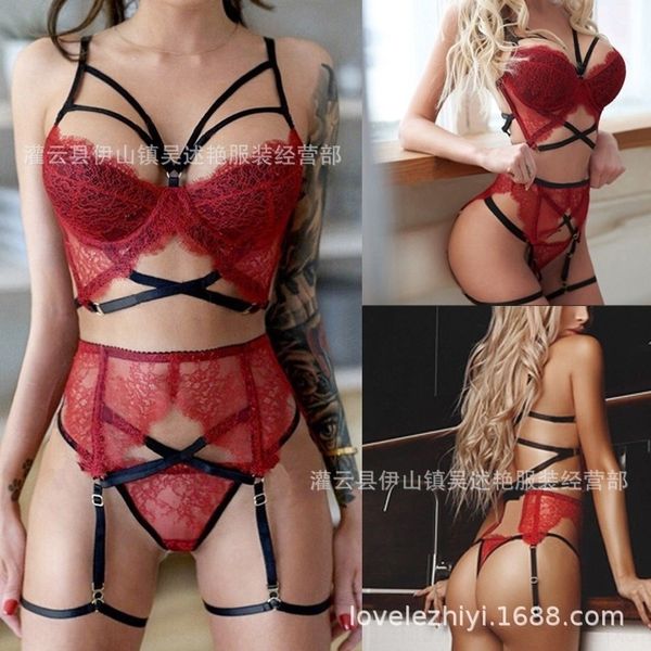 egnb binding temptation passion three point one-piece lingerie 4001 underwear lacewomen's women's underwear lace binding, Red;black
egnb binding temptation passion three point one-piece lingerie 4001 underwear lacewomen's women's underwear lace binding, Red;black