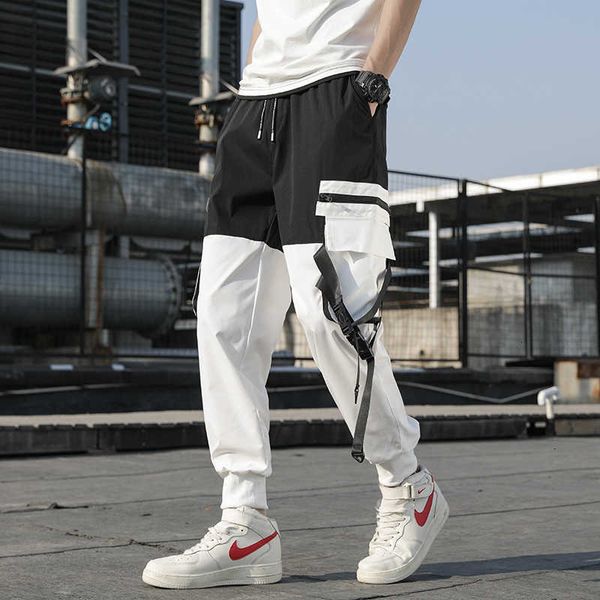 men's pants harajuku men jogger sweatpants hip hop vintage fashion high street casual male cargo 91w1 rcrv, Black
men's pants harajuku men jogger sweatpants hip hop vintage fashion high street casual male cargo 91w1 rcrv, Black