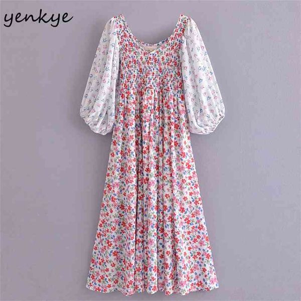 spring women vintage patchwork floral print holiday dress female lantern sleeve big swing casual long boho robe 210514, Black;gray
spring women vintage patchwork floral print holiday dress female lantern sleeve big swing casual long boho robe 210514, Black;gray