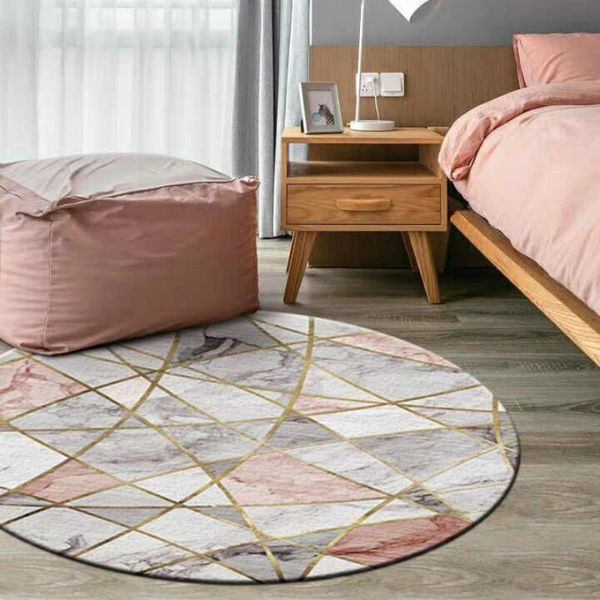 carpets nordic geometric marble pattern round chair floor mat soft for living room anti-slip rug bedroom decor carpet
carpets nordic geometric marble pattern round chair floor mat soft for living room anti-slip rug bedroom decor carpet