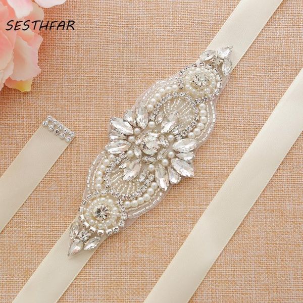 wedding sashes rhinestones belt transparent crystal bridal silver sash for accessories j173s, White
wedding sashes rhinestones belt transparent crystal bridal silver sash for accessories j173s, White
