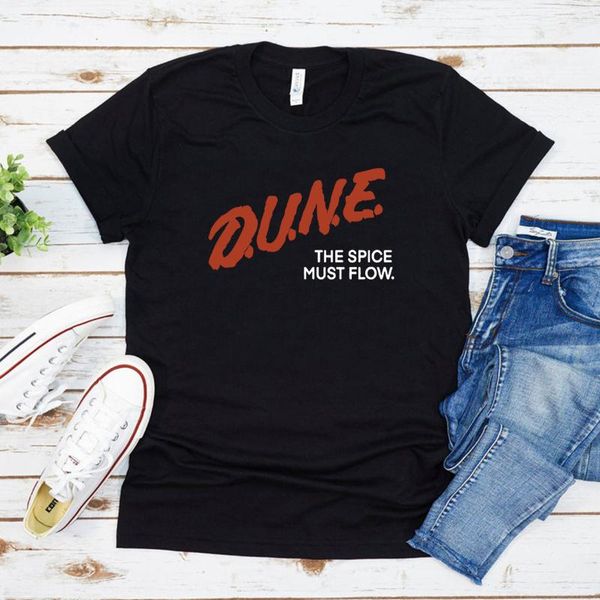 women's t-shirt dune t shirt the spice must flow fear is mind killer men women graphic tees harajuku shirts tshirt, White
women's t-shirt dune t shirt the spice must flow fear is mind killer men women graphic tees harajuku shirts tshirt, White
