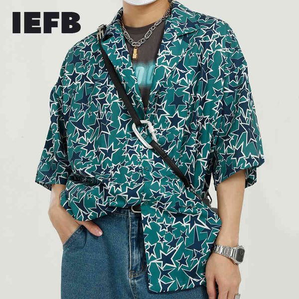 iefb men's wear summer fashion star print design shirt men's oversized short sleeve shirts causal for male 9y7135 210524, White;black
iefb men's wear summer fashion star print design shirt men's oversized short sleeve shirts causal for male 9y7135 210524, White;black