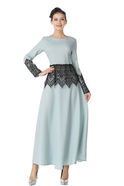 spring ethnic pink blue women lace patchwork long sleeve high waist robe femme maxi es tunic vestidos plus size, Black;gray
spring ethnic pink blue women lace patchwork long sleeve high waist robe femme maxi es tunic vestidos plus size, Black;gray