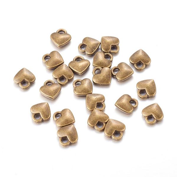 charms 100pcs tibetan style alloy pendants heart bronze 8x7x2.5mm for diy jewelry finding making necklaces, Bronze;silver
charms 100pcs tibetan style alloy pendants heart bronze 8x7x2.5mm for diy jewelry finding making necklaces, Bronze;silver
