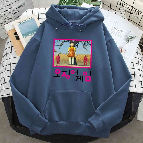 men's and women's hooded sweatshirts, squid game printed cloth, long sv, loose, casual, comfortable, retro, punk, animation, Black
men's and women's hooded sweatshirts, squid game printed cloth, long sv, loose, casual, comfortable, retro, punk, animation, Black