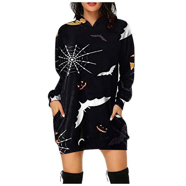 halloween european and american fan xiaoskull hooded long sleeve ladies long sweater loose, comfortable and soft, Black
halloween european and american fan xiaoskull hooded long sleeve ladies long sweater loose, comfortable and soft, Black