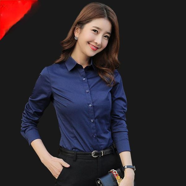 women's blouses & shirts women 2021 spring autumn female and blouse long sleeve ladies solid blusas plus size 4xl z224, White
women's blouses & shirts women 2021 spring autumn female and blouse long sleeve ladies solid blusas plus size 4xl z224, White