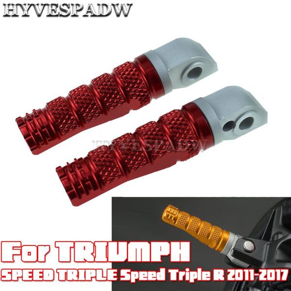 for speed triple r 2011-2021 motorcycle rear passenger foot pegs footrests pedal modification accessories pedals
for speed triple r 2011-2021 motorcycle rear passenger foot pegs footrests pedal modification accessories pedals