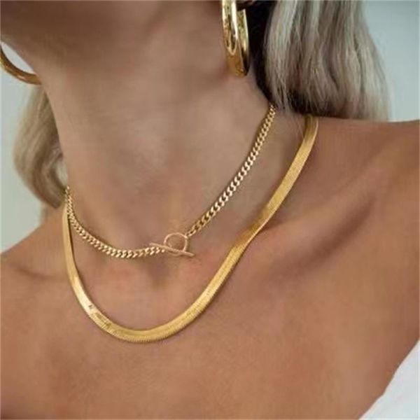 chokers exquisite jewelry 2021 ladies noble retro short necklace golden stainless steel charm chain fashion accessories gifts trend, Golden;silver
chokers exquisite jewelry 2021 ladies noble retro short necklace golden stainless steel charm chain fashion accessories gifts trend, Golden;silver