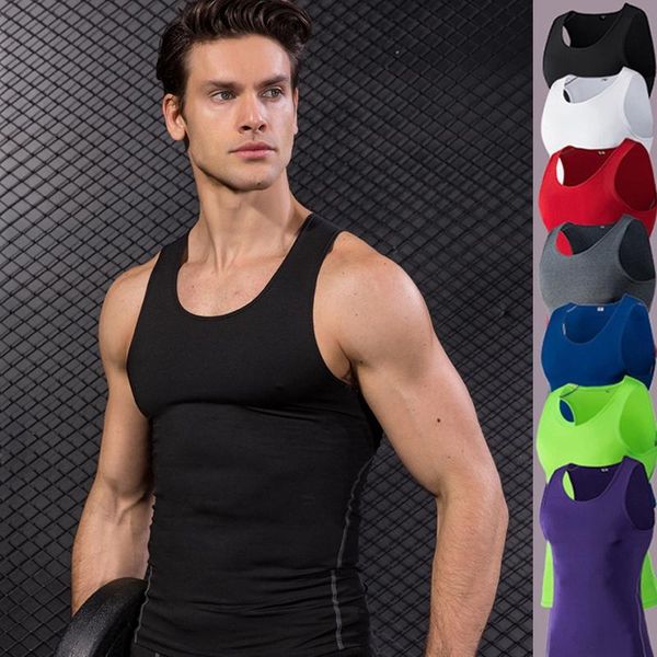 men' tank 5xl sports gym singlets for youth mens athletic compression under base layer sport top, White;black
men' tank 5xl sports gym singlets for youth mens athletic compression under base layer sport top, White;black