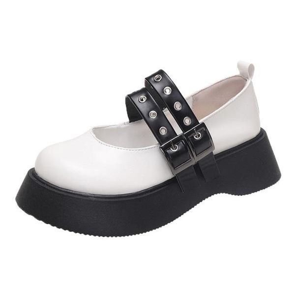dress shoes 2021 autumn female double buckle footwear shallow mouth british style oxfords clogs platform fall preppy retro leather, Black
dress shoes 2021 autumn female double buckle footwear shallow mouth british style oxfords clogs platform fall preppy retro leather, Black