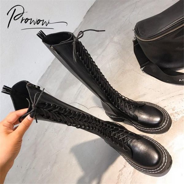 boots prowow style black women knee high pointed toe side zip thick mid heel winter warm shoes woman
boots prowow style black women knee high pointed toe side zip thick mid heel winter warm shoes woman