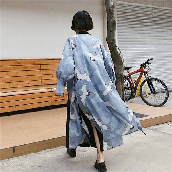 ethnic clothing harajuku japanese street kimono cardigan loose hem split thin sun coat women yukata, Red
ethnic clothing harajuku japanese street kimono cardigan loose hem split thin sun coat women yukata, Red