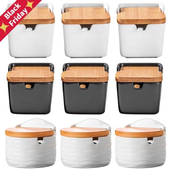creative european ceramic flip seasoning jar cruet salt kitchen supplies box pot storage bottles & jars
creative european ceramic flip seasoning jar cruet salt kitchen supplies box pot storage bottles & jars