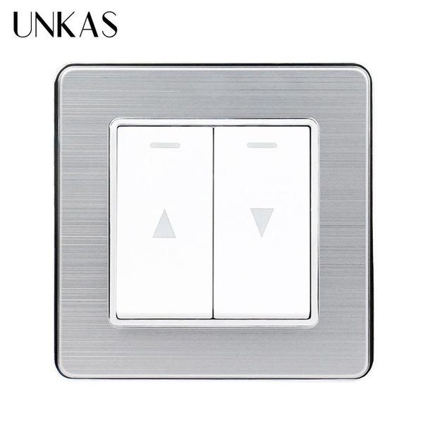 smart home control unkas stainless steel panel curtain switch wall for electric lifting equipment
smart home control unkas stainless steel panel curtain switch wall for electric lifting equipment