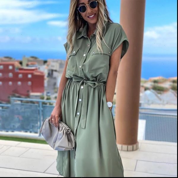women vintage womens dresses front button mid dress solid sashes v neck short sleeve casual belt waist patchwork office lady, Black;gray
women vintage womens dresses front button mid dress solid sashes v neck short sleeve casual belt waist patchwork office lady, Black;gray