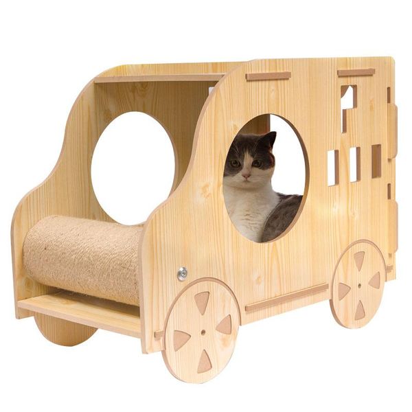 cat beds & furniture solid wood sports car cat's nest dog house four seasons general bed claw pole wear resistant toys
cat beds & furniture solid wood sports car cat's nest dog house four seasons general bed claw pole wear resistant toys