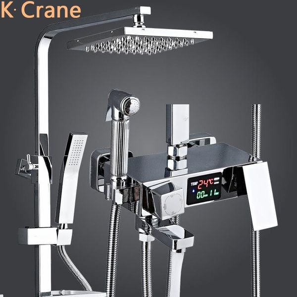 bathroom shower sets thermostatic set cold digital system wall mount square head spa rain fall bath faucet bathtub grifos
bathroom shower sets thermostatic set cold digital system wall mount square head spa rain fall bath faucet bathtub grifos