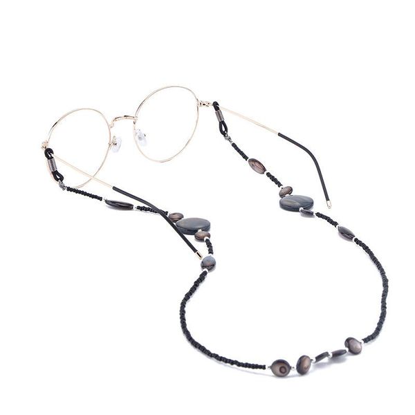 other fashion accessories reading glasses chain for women shell beads sunglasses cords beaded eyeglass lanyard hold straps black eyewear ret, Silver
other fashion accessories reading glasses chain for women shell beads sunglasses cords beaded eyeglass lanyard hold straps black eyewear ret, Silver