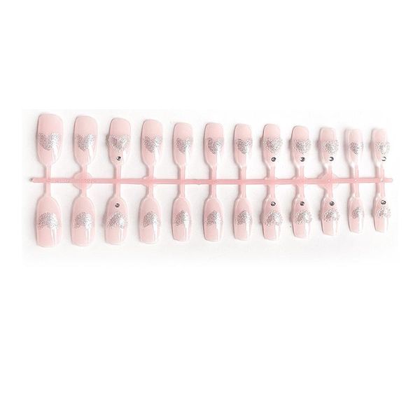 false nails nail patch detachable peach heart shaped pearl glue models gifts for girls wra999, Red;gold
false nails nail patch detachable peach heart shaped pearl glue models gifts for girls wra999, Red;gold