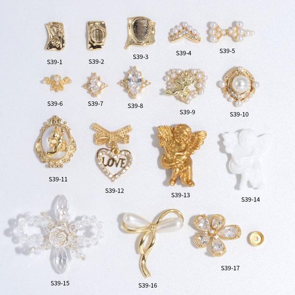 5pcs nail decoration elegant designs alloy with exquisite jewelry zircon rhinestones for tips beauty art decorations, Silver;gold
5pcs nail decoration elegant designs alloy with exquisite jewelry zircon rhinestones for tips beauty art decorations, Silver;gold