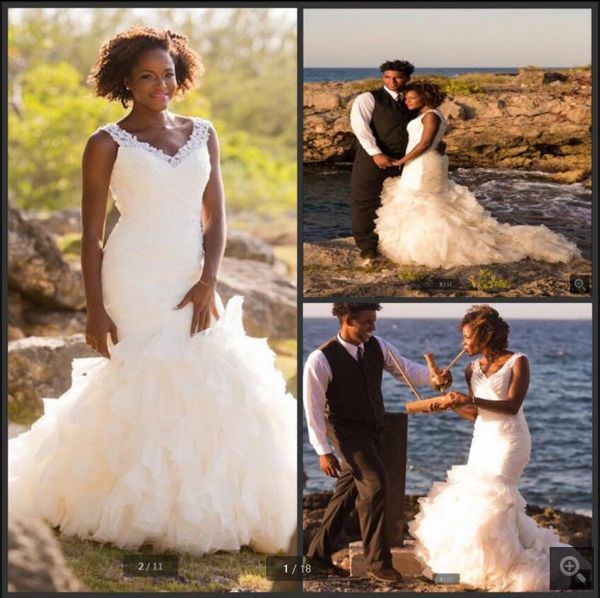 white/ivory v-neck lace mermaid wedding dresses 2021 pleated ruffles organza wedding gowns african court train bridal gown vestido de noiva
white/ivory v-neck lace mermaid wedding dresses 2021 pleated ruffles organza wedding gowns african court train bridal gown vestido de noiva