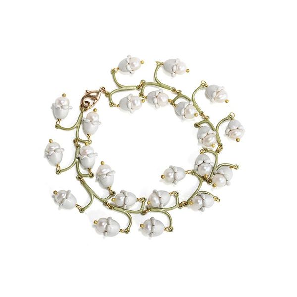 bangle misha hand made enamel bracelet lily fllower simple jewelry anti-oxidation white color copper engilded chain for women gift s001, Black
bangle misha hand made enamel bracelet lily fllower simple jewelry anti-oxidation white color copper engilded chain for women gift s001, Black