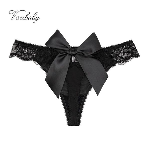 women's panties varsbaby underwear lace thong beautiful big bow low-waist cute, Black;pink
women's panties varsbaby underwear lace thong beautiful big bow low-waist cute, Black;pink