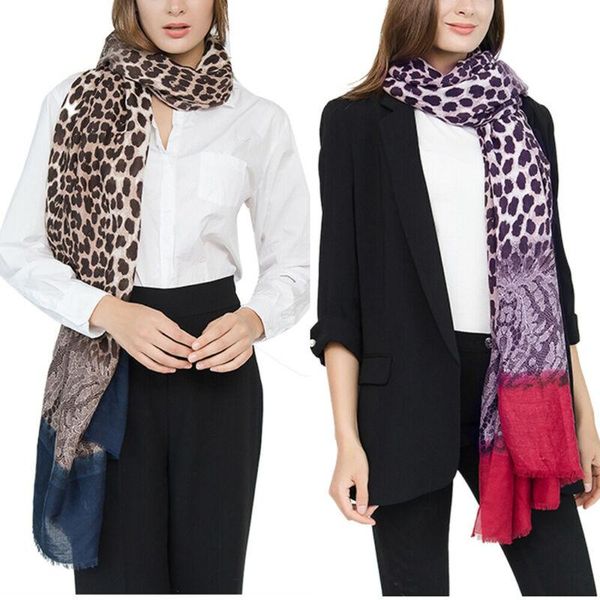 scarves winter warm fashion leopard lace pattern large women thick long cashmere wool blend plaid scarf shawl wrap, Blue;gray
scarves winter warm fashion leopard lace pattern large women thick long cashmere wool blend plaid scarf shawl wrap, Blue;gray