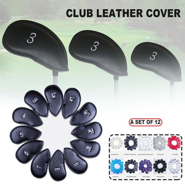 complete set of clubs golfs' leather cover with hook and loop design durable portable wear resistant waterproof anti-dust for golfs puz
complete set of clubs golfs' leather cover with hook and loop design durable portable wear resistant waterproof anti-dust for golfs puz