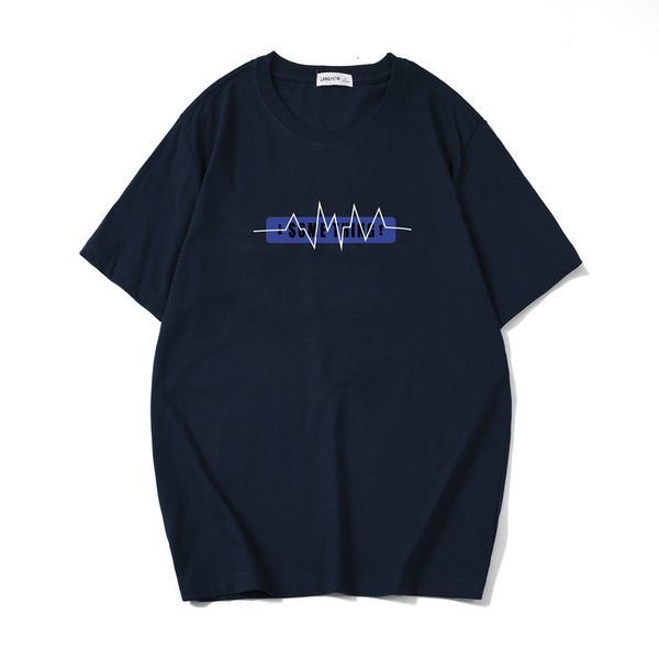 t shirt 2021 spring and summer men's short sleeve cotton loose simple letter print large, White;black
t shirt 2021 spring and summer men's short sleeve cotton loose simple letter print large, White;black