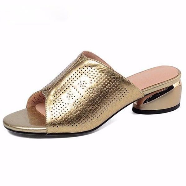 soft leather comfortable slippers silver thick heels female high-heeled sandals 2021 summer half casual shoes 34--42, Black
soft leather comfortable slippers silver thick heels female high-heeled sandals 2021 summer half casual shoes 34--42, Black