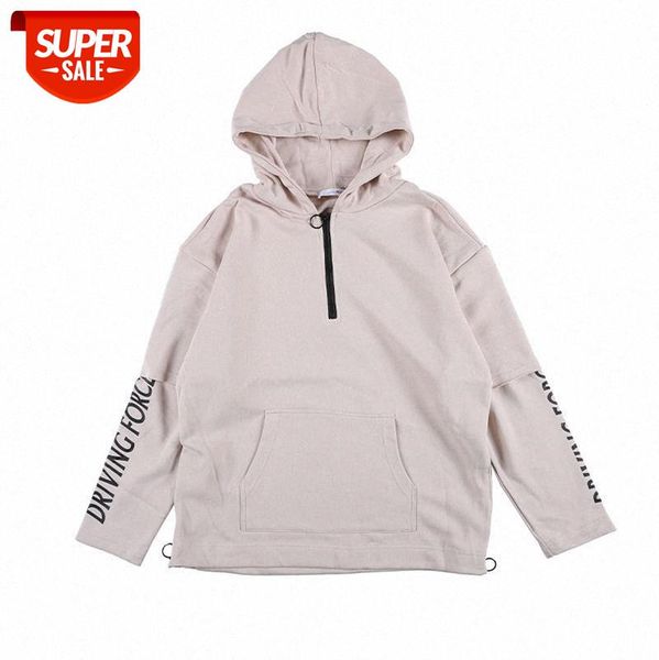 spring and autumn pure color zipper long sleeve collarless pink hooded pullover casual teenage sweater couple style #tf8h, Black
spring and autumn pure color zipper long sleeve collarless pink hooded pullover casual teenage sweater couple style #tf8h, Black