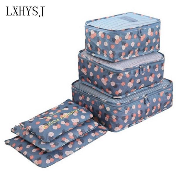 duffel bags 6pcs/set fashion oxford cloth travel mesh bag luggage organizer packing cube organiser
duffel bags 6pcs/set fashion oxford cloth travel mesh bag luggage organizer packing cube organiser