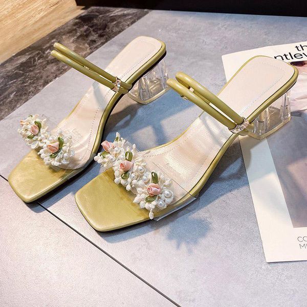 sandals women shoes flower high heels square toe ladies slides slip on casual slingbacks female fashion summer 2021, Black
sandals women shoes flower high heels square toe ladies slides slip on casual slingbacks female fashion summer 2021, Black