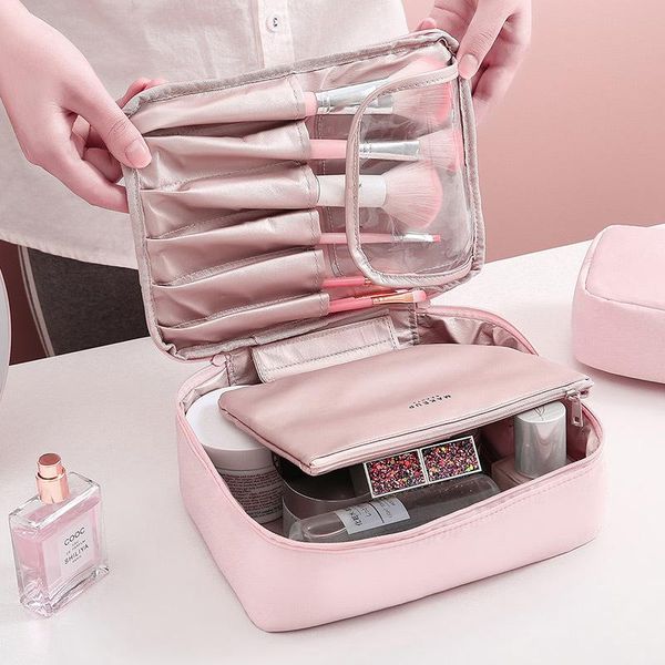 storage bags portable travel makeup box bag waterproof and anti-wrinkle two-in-one fashion female classification
storage bags portable travel makeup box bag waterproof and anti-wrinkle two-in-one fashion female classification