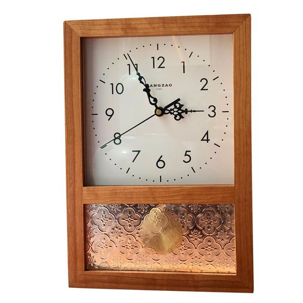 wall clocks solid wood japanese retro clock living room nordic chinese cherrywood square pendulum standing
wall clocks solid wood japanese retro clock living room nordic chinese cherrywood square pendulum standing