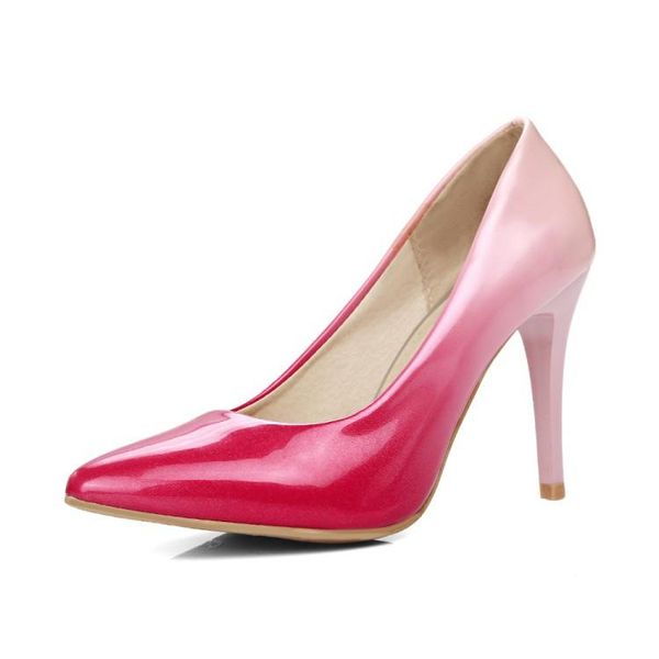 big size 34-43 2021 fashion women solid sweet heels pumps 3 colors dress shoes, Black
big size 34-43 2021 fashion women solid sweet heels pumps 3 colors dress shoes, Black