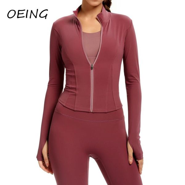 running jackets entgoing workout exercise jacket with zipper long sleeve women clothing 2021, Black;red
running jackets entgoing workout exercise jacket with zipper long sleeve women clothing 2021, Black;red