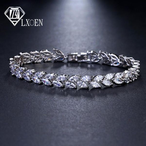 trendy leaf charm cubic zirconia bracelet & bangles for bride bracelets jewelry sliver color clear cz crystal women, Golden;silver
trendy leaf charm cubic zirconia bracelet & bangles for bride bracelets jewelry sliver color clear cz crystal women, Golden;silver