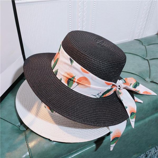 wide brim hats women's cap summer beach straw hat sun protection panama for girl 2021 fashion fitted ribbon bow caps spring, Blue;gray
wide brim hats women's cap summer beach straw hat sun protection panama for girl 2021 fashion fitted ribbon bow caps spring, Blue;gray
