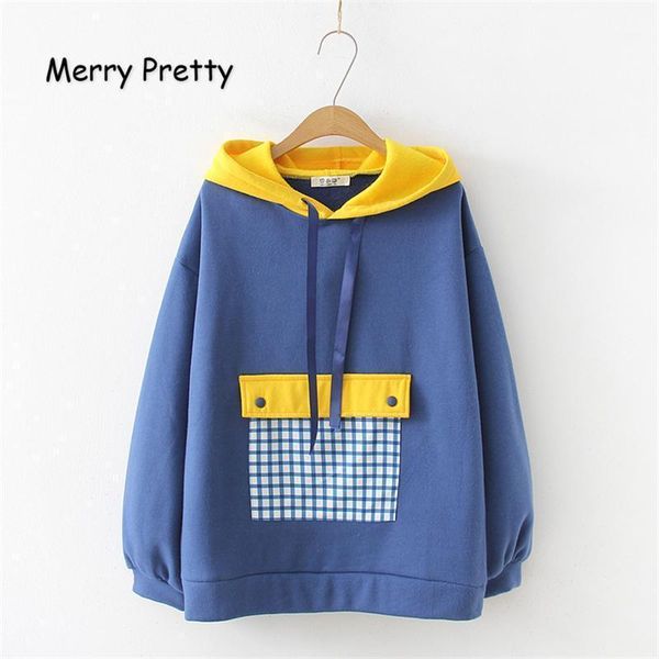 pretty women plaid patchwork hit color hooded sweatshirts winter long sleeve plus velvet drawstring hoodies loose pullover1, Black
pretty women plaid patchwork hit color hooded sweatshirts winter long sleeve plus velvet drawstring hoodies loose pullover1, Black