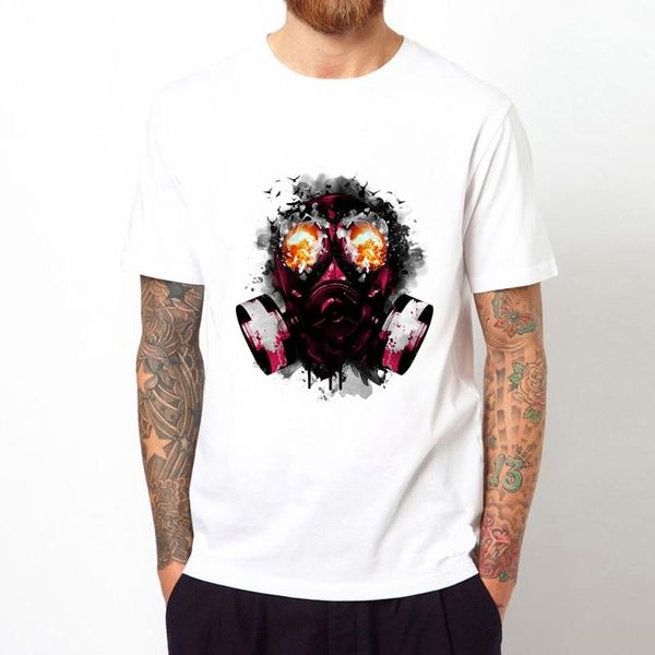 men's t-shirts gas masks printing man summer t-shirt casual short sleeves tee, White;black
men's t-shirts gas masks printing man summer t-shirt casual short sleeves tee, White;black