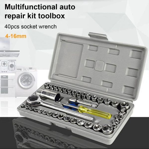 professional hand tool sets 40pcs multifunctional socket strong torque tools practical motorcycle repair wrench set for car home workshop
professional hand tool sets 40pcs multifunctional socket strong torque tools practical motorcycle repair wrench set for car home workshop