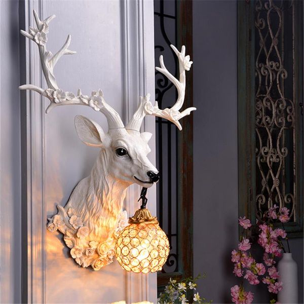 wall lamps modern luxury creative resin antler lamp american retro blue/white deer light living room corridor aisle lighting
wall lamps modern luxury creative resin antler lamp american retro blue/white deer light living room corridor aisle lighting