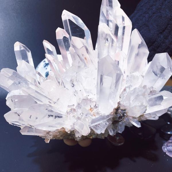 decorative objects & figurines 1pc natural crystal cluster quartz white reiki healing stones point specimen home decoration crystals min
decorative objects & figurines 1pc natural crystal cluster quartz white reiki healing stones point specimen home decoration crystals min